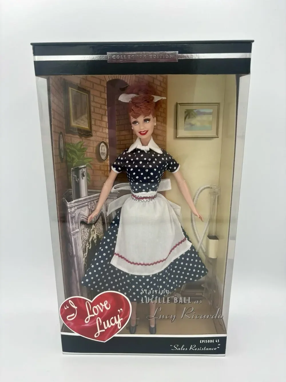 I Love Lucy Sales Resistance Episode 45 Collector Edition Barbie Mattel NEW BOX